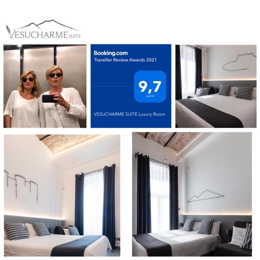 Vesucharme Suite Luxury Room Neapel Exterior foto