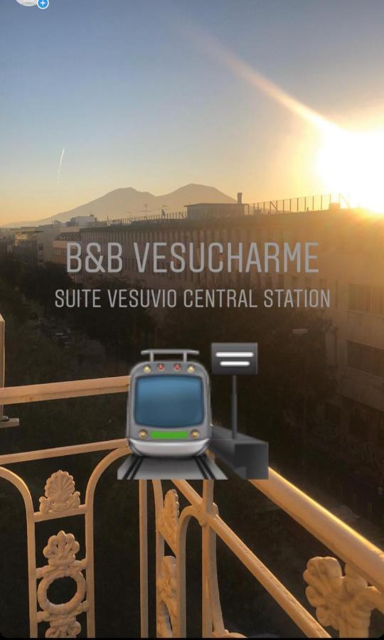 Vesucharme Suite Luxury Room Neapel Exterior foto